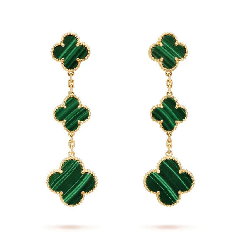 【Vancleef &amp; Arpels】 マジック アルハンブラ イヤリング、3モチーフ