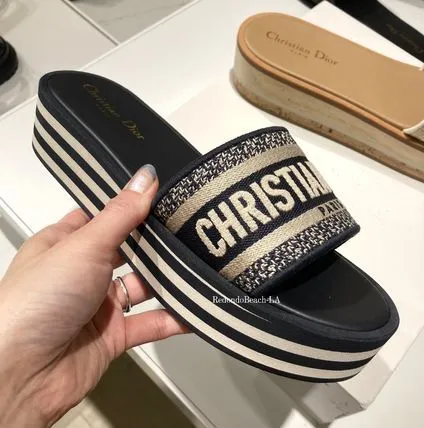 【希少品】★Dior★Dway Platform Slide★サンダル