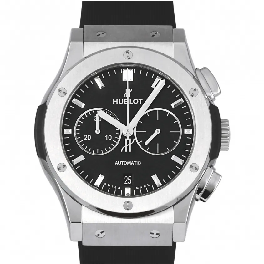 ウブロ HUBLOT クラシックフュージョン チタニウム クロノグラフ 541.NX.1171.RX