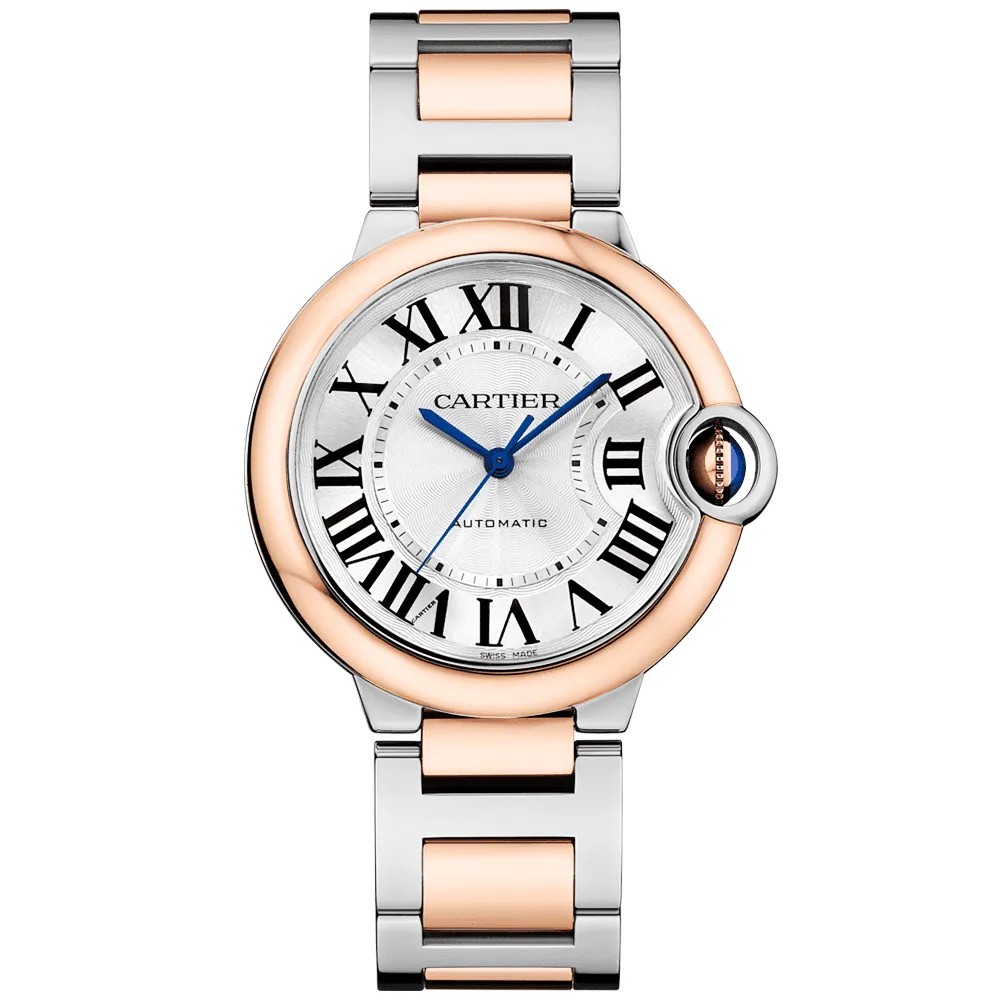 カルティエ バロン ブルー ドゥ カルティエ 36mm ウォッチ W2BB0033