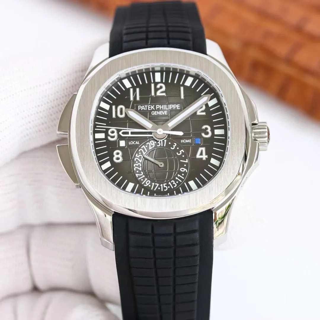 パテック・フィリップ PATEK PHILIPPE アクアノート トラベルタイム 5164A-001 新品 腕時計 メンズ