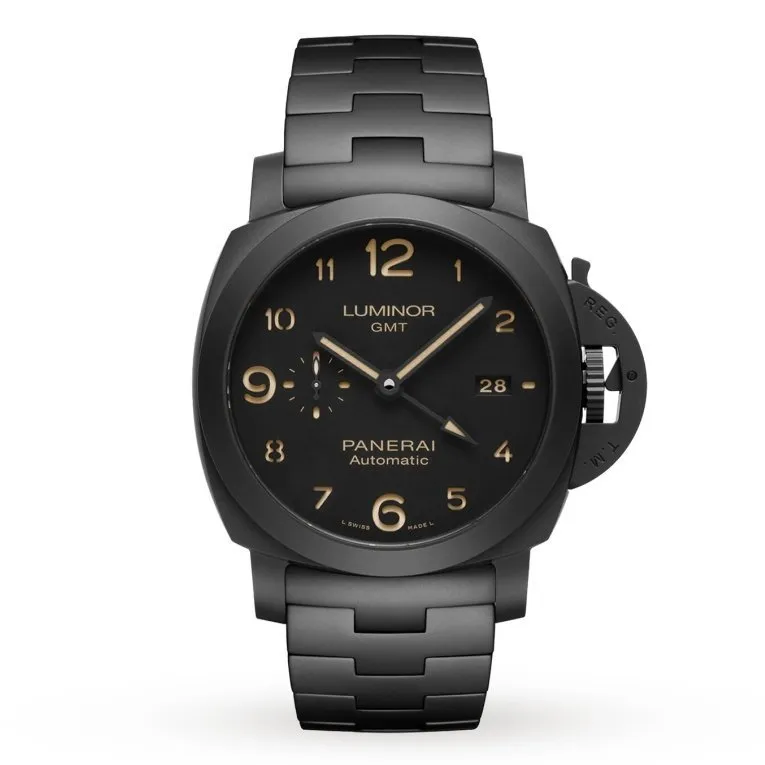 パネライ トゥットネロ ルミノール GMT PAM01438