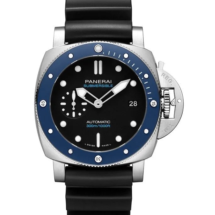 パネライ2020年新作 サブマーシブル アズーロ - 42mm Ref. PAM01209 限定500本