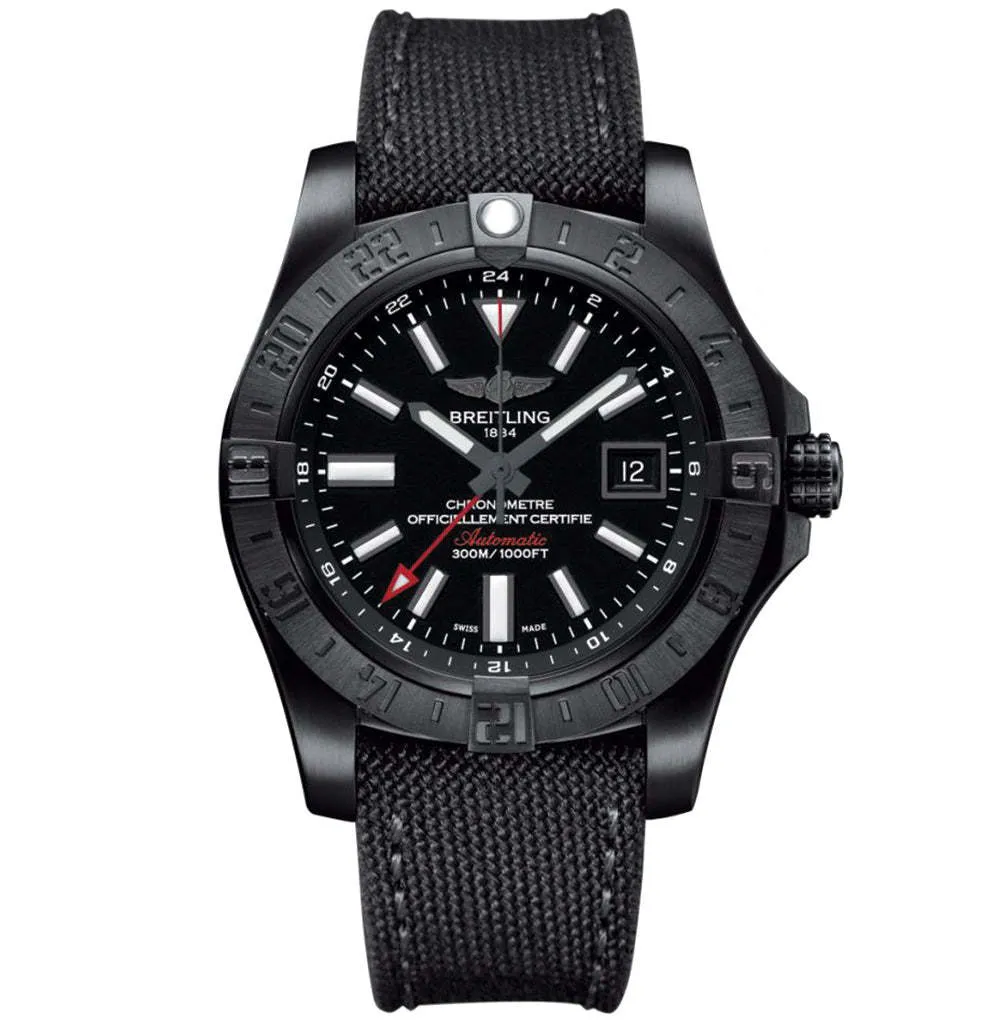 ブライトリング アベンジャーII GMT ブラックスチールM329B04MMA