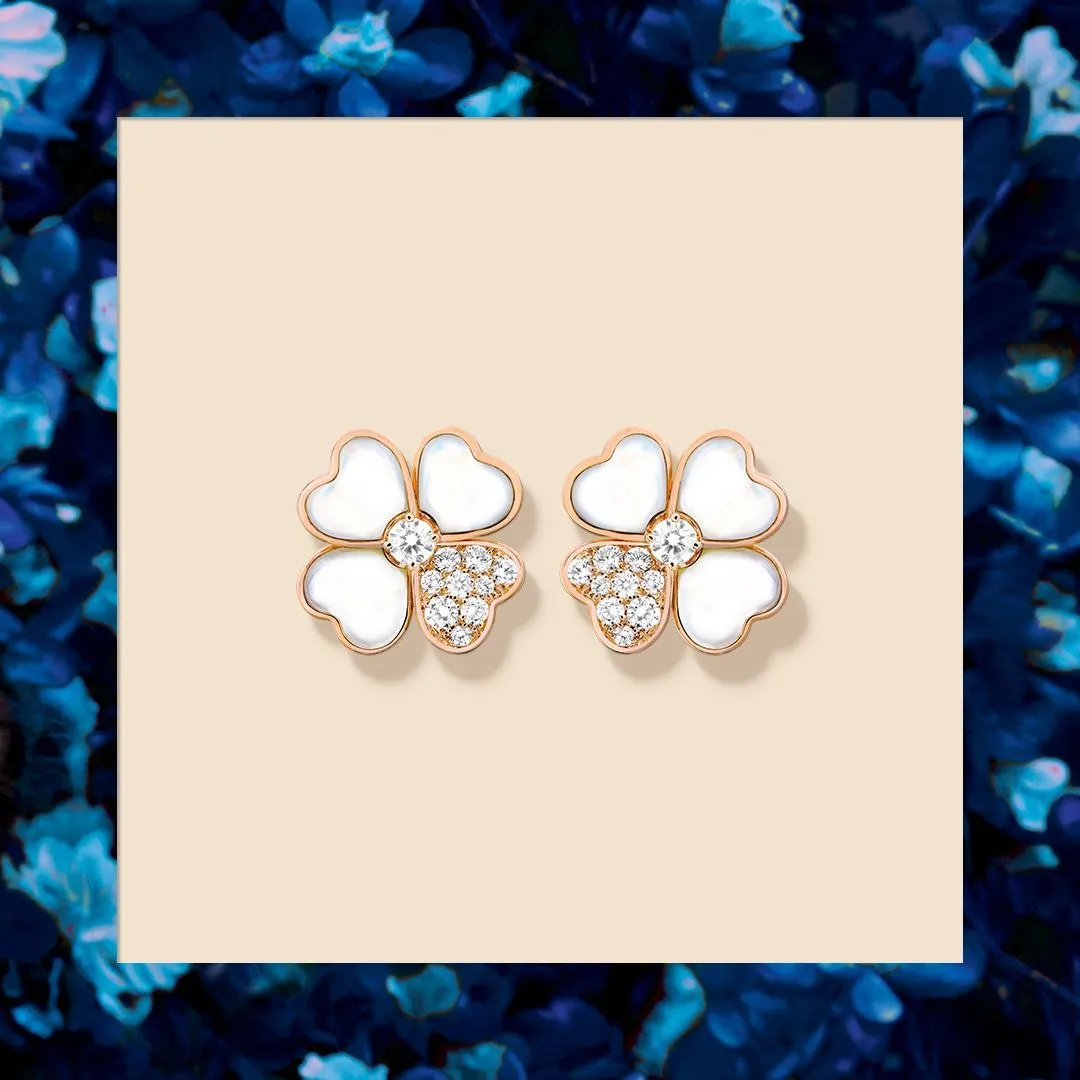 【2025】【Vancleef & Arpels】 コスモス イヤリング、ミディアムモデル