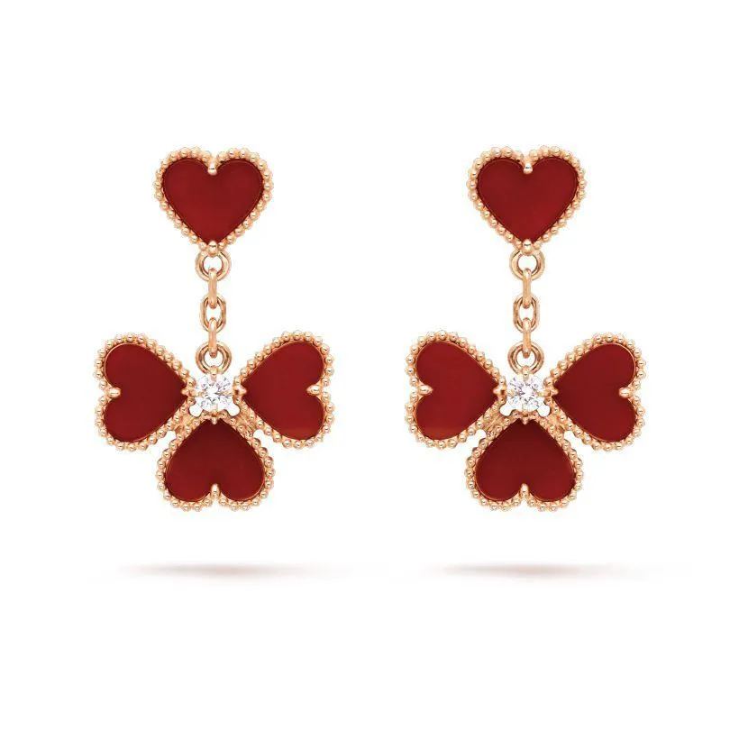 【2025】【Vancleef & Arpels】 スウィート アルハンブラ エフイヤージュ ピアス
