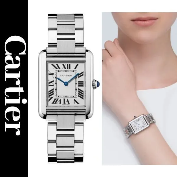 CARTIER すぐ届く♪【カルティエ】タンク マスト ウォッチ シルバー