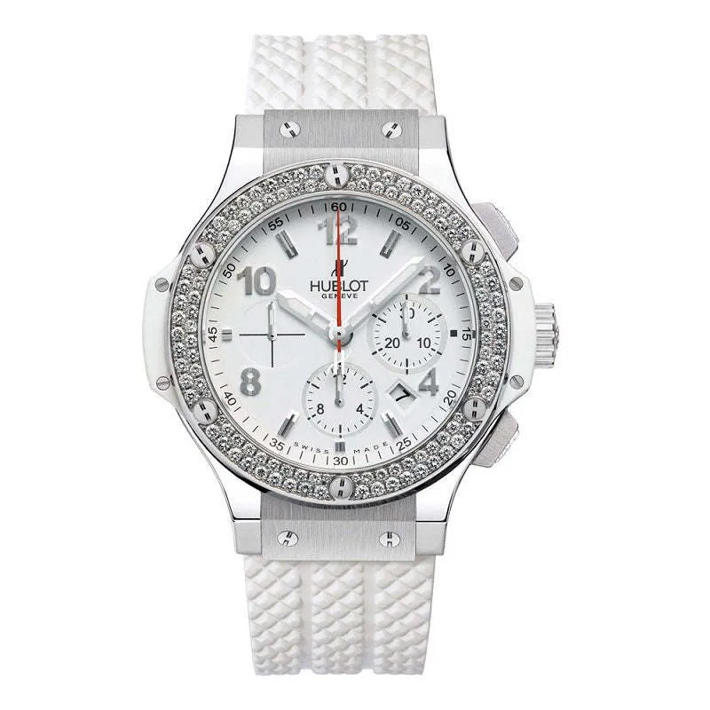 HUBLOT ウブロ ビッグ・バン スチール ホワイト ダイヤモンド 301.SE.230.RW.114
