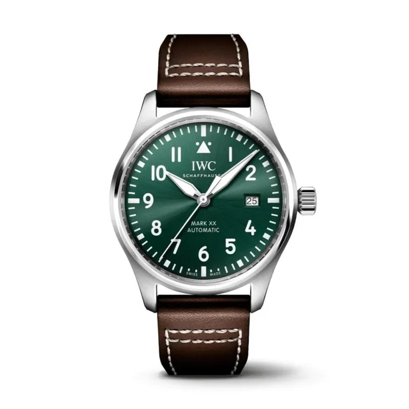 IWC パイロットウォッチ マーク XX IW328205 グリーン文字盤