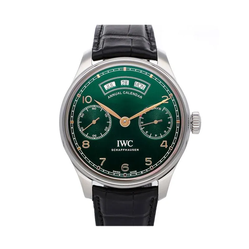 IWC ポルトギーゼ アニュアルカレンダー IW503510 グリーン限定150本