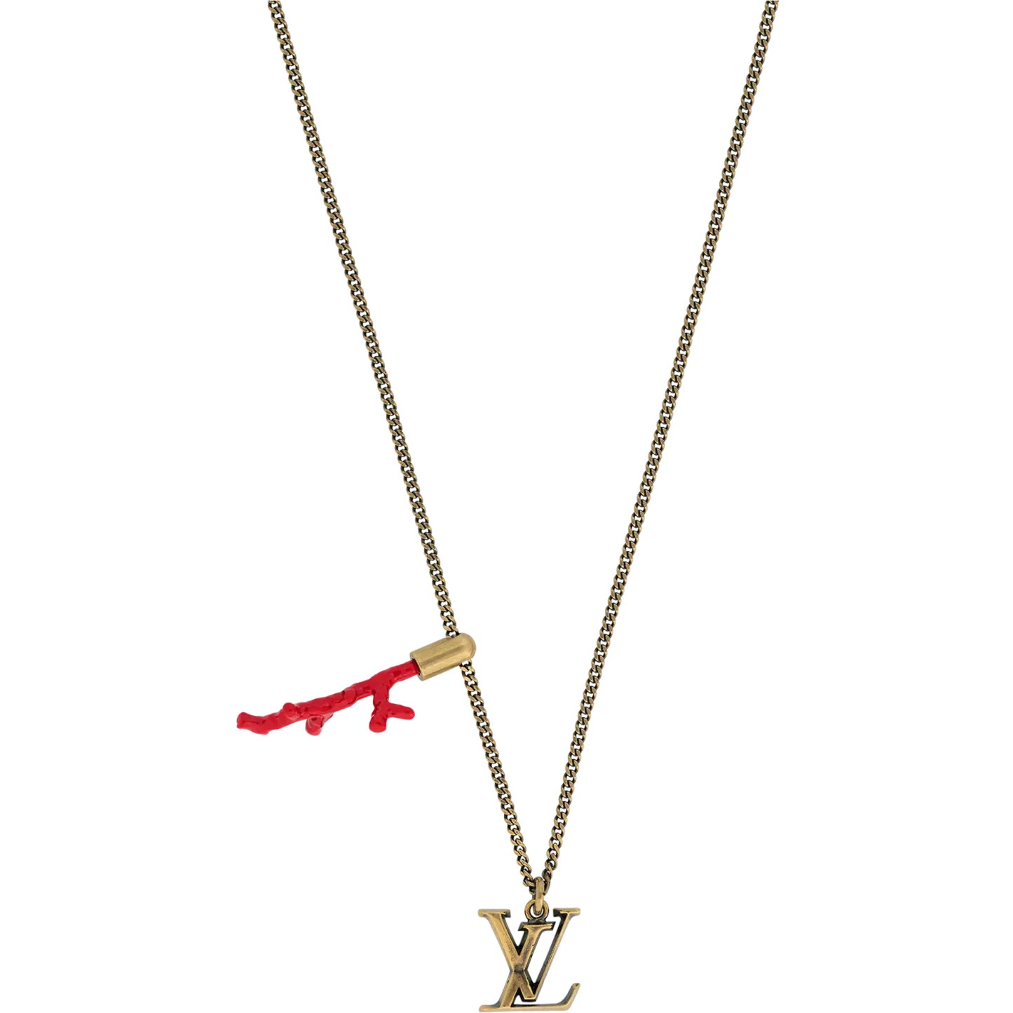 Louis Vuitton(ルイヴィトン)ペンダントチェーンLVコーラル M68903