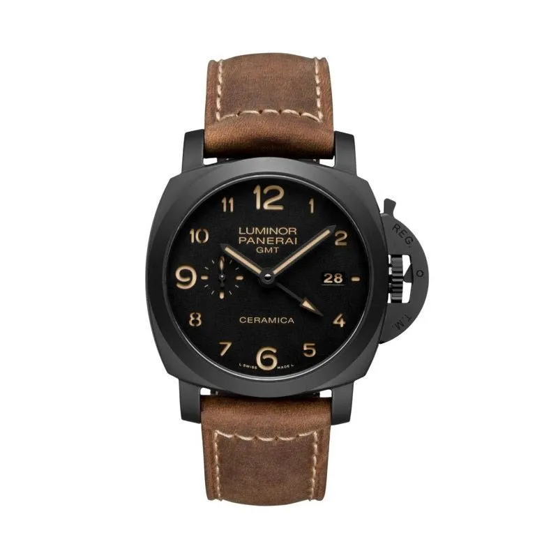PANERAI オフィチーネ パネライ ルミノール 1950 3DAYS GMT オートマティック チェラミカ44mmPAM00441