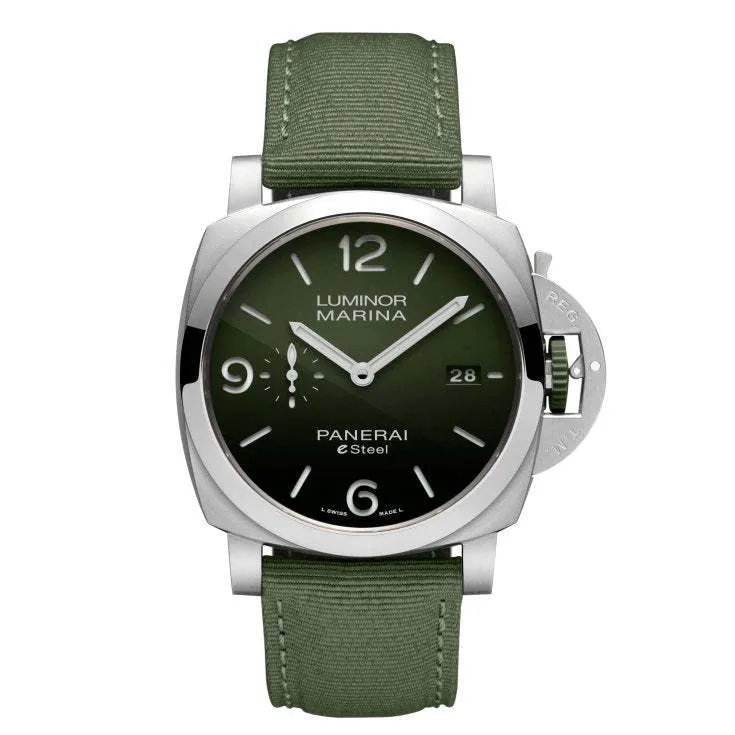 PANERAI パネライ ルミノールマリーナ ESteel ヴェルデ ズメラルド PAM01356