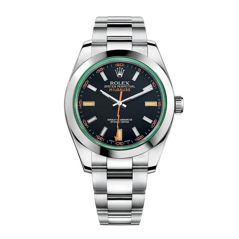 ROLEX ロレックス ミルガウス 116400GV ブラック ランダムシリアル