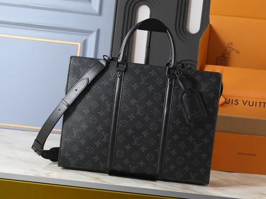 ルイ・ヴィトン サック・プラ ホリゾンタル ジップ ブリーフケース「Sac Plat」