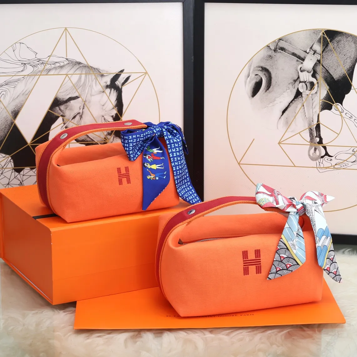 エルメス「Hermès」ブリッド ア ブラック 収納バッグ 9色「BRIDE-A-BRAC」