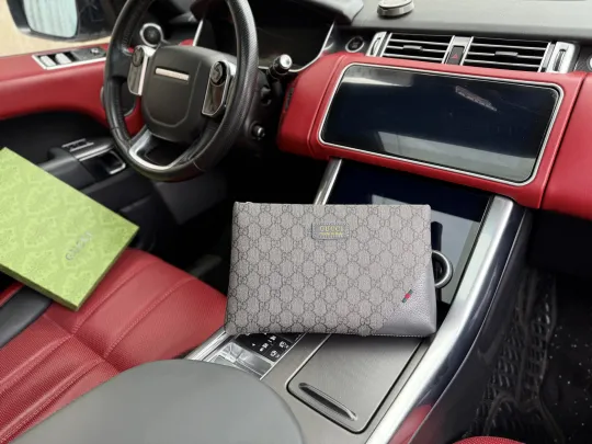 グッチ「Gucci」オフィディア GGキャンバス レザートリム ポシェット