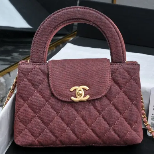 シャネル「Chanel」Kelly デニム ハンドルバッグ