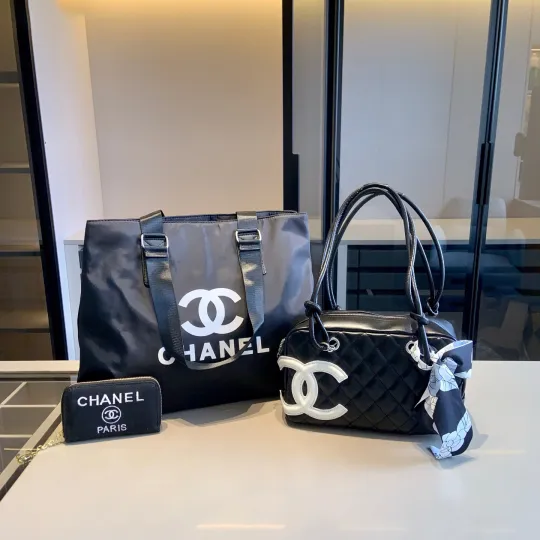 【シャネル最強 3 点セット】トート + ハンドバッグ + 財布が勢揃い！今だけ超特価！