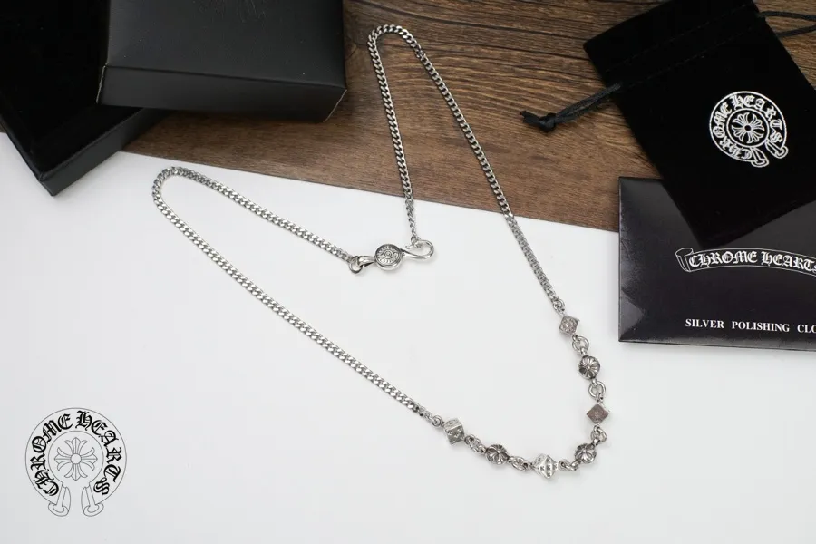 【Chrome Hearts】ネックレス、新しいネックレス万能シンプルファッションオーナメント 男女兼用