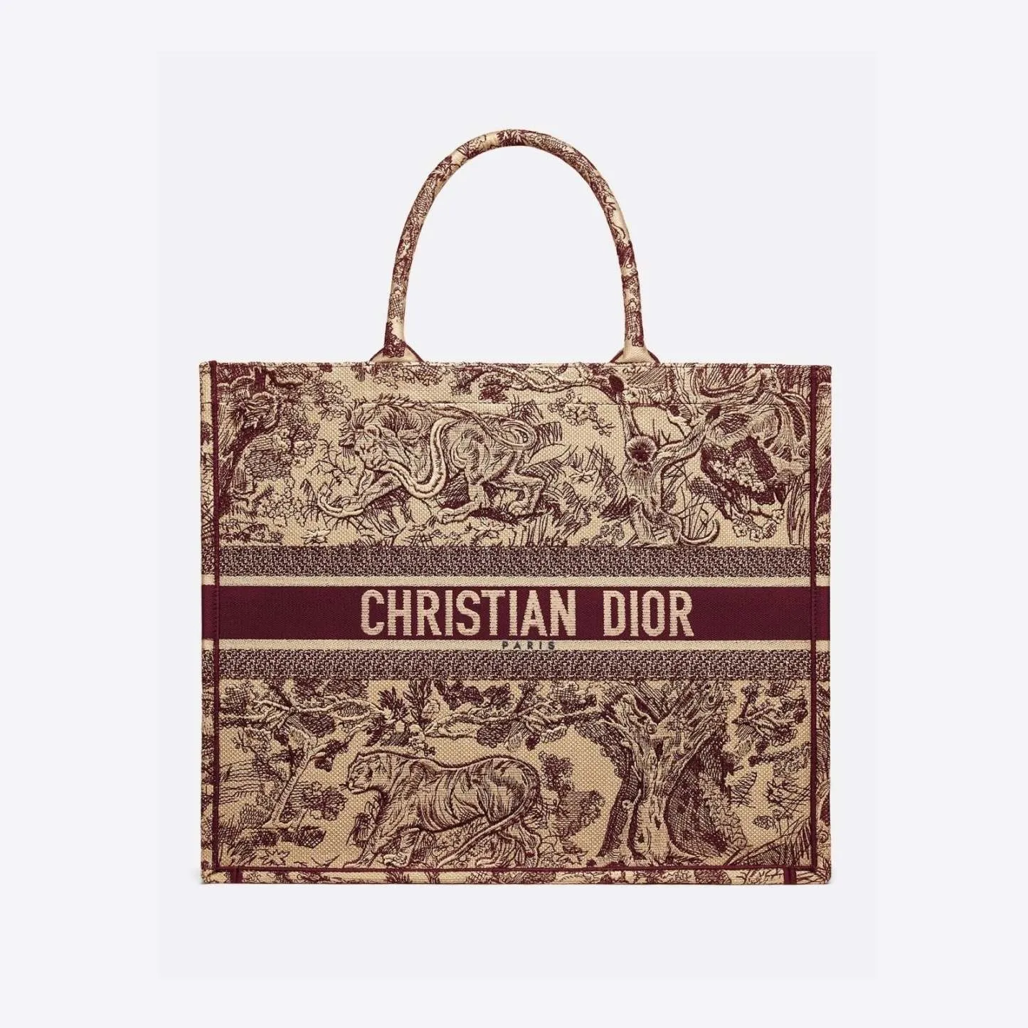 【Dior】入手困難!セレブ芸能人御用達・ロゴ アニマル 刺繍 バッグ トート 選べる3色