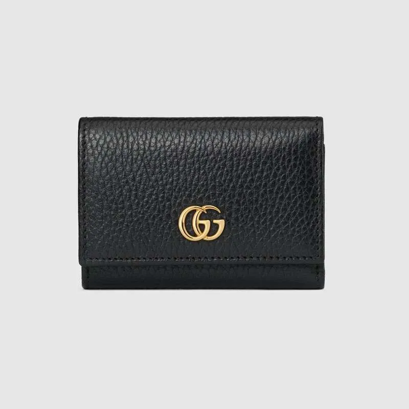 【Gucci】3つ折り財布〔GGマーモント〕ミディアム ウォレット