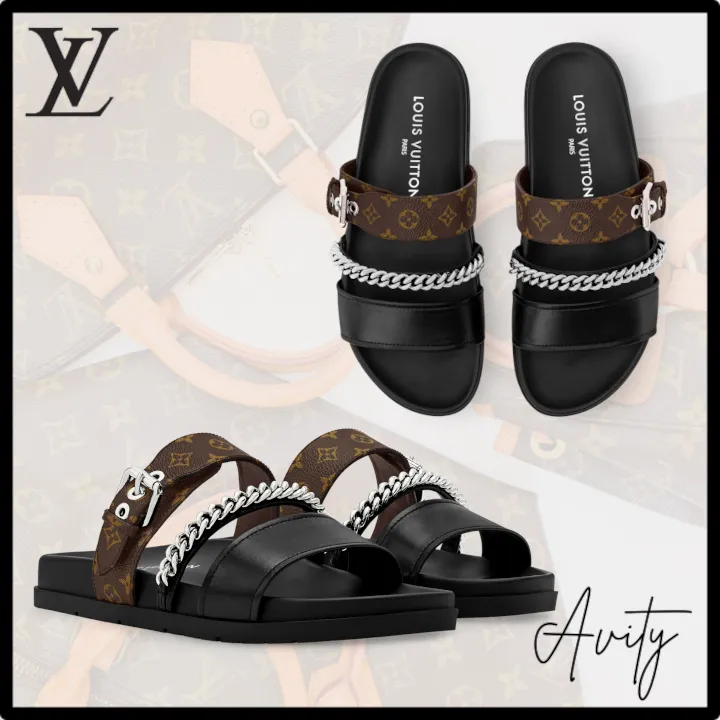 【夏に大活躍♪】Louis Vuitton LV バイブ ミュール